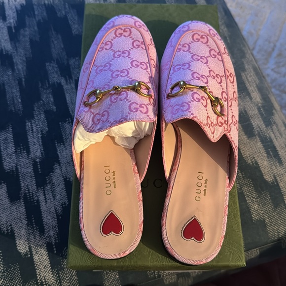 Gorgeous Gucci Princeton canvas mules - Picture 6 of 6